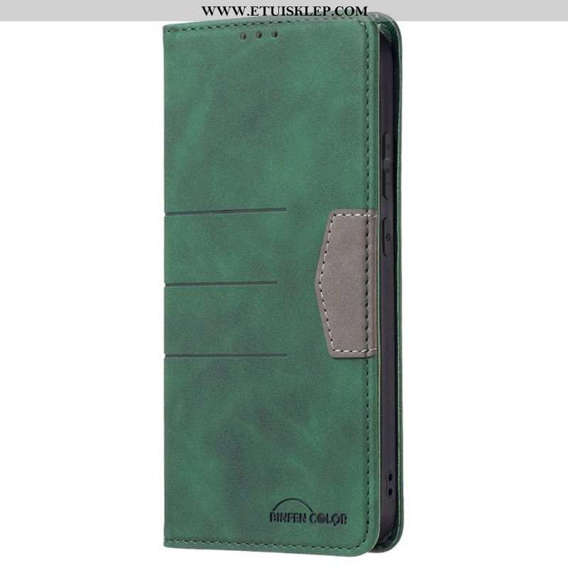 Etui Na Telefon do Samsung Galaxy M53 5G Etui Folio Kolor Binfena